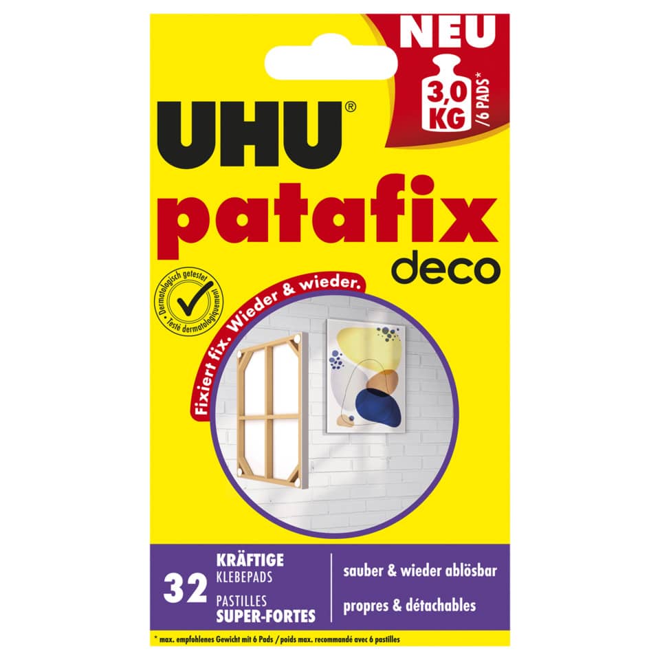 Klebepads, Patelix Pads, Decko Deco, 32 Stück, Pastilles