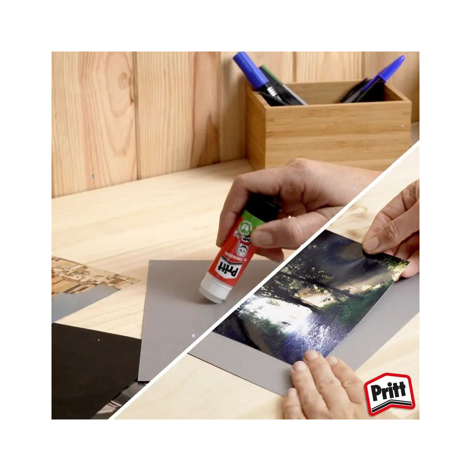 Klebekleber, Papier, Fotodruck, Bastelmaterial, Pritt