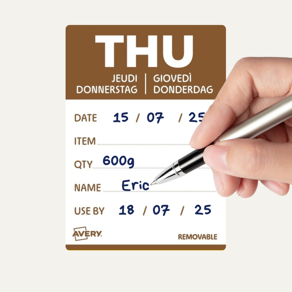 label, tag, date, menge, name, entfernbar
