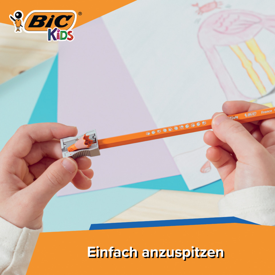 Bleistift, Spitzer, Orange, Kinder, Kunst
