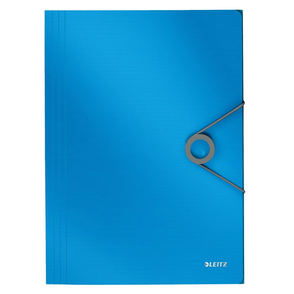 Eckspannermappe Solid, A4, PP, hellblau LEITZ 4563-10-30