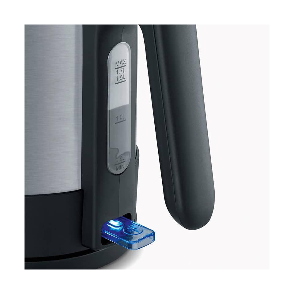 Wasserkocher, Schnellkoch, Sichtfenster, Messskala, USB-Stecker