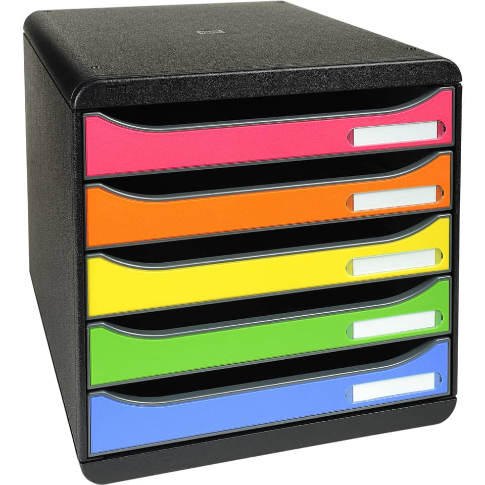 Schubladenkasten, Aufbewahrung, bunte Schubladen, Minikabinet, Organisator