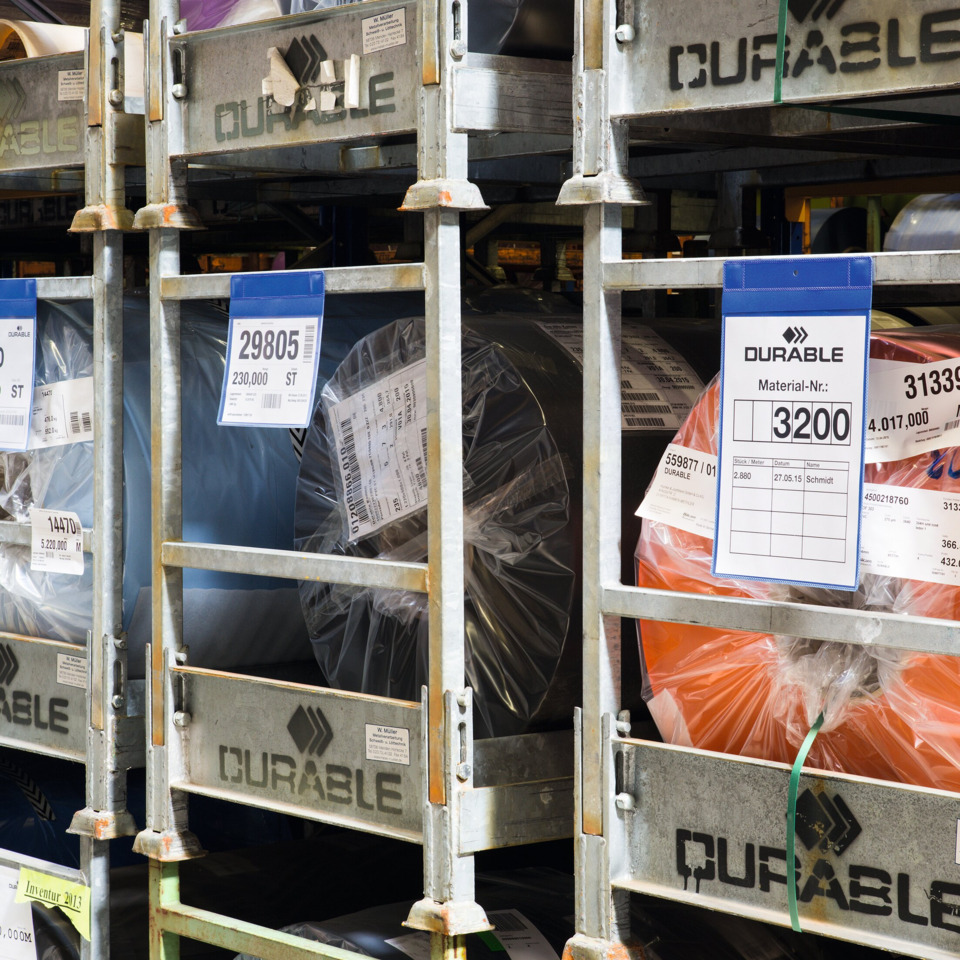 Lagerregal, Ummantelung, Gurtband, Kabeltrommel, Durable