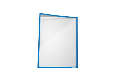 Ultradex Infotaschen A5, blau, magnetisch, VE=5