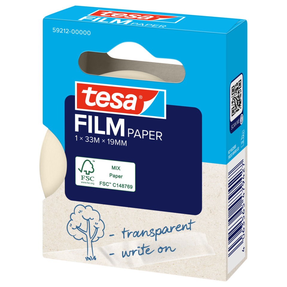 Filmpapier, Transparency?, Papier, Transparent, Tesa Film
