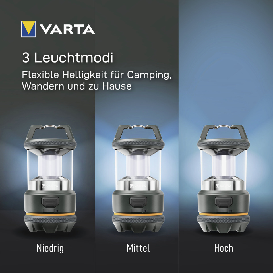 Laterne, Campinglaterne, LED-Lampe, Tragbar, Drehbar