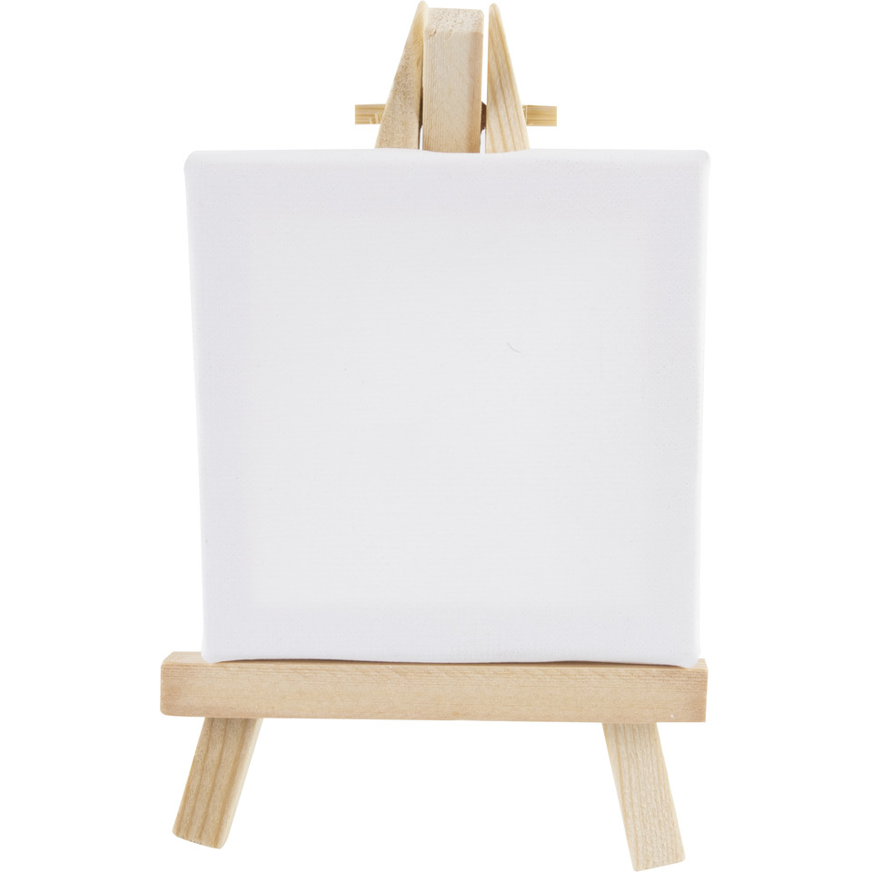 Miniatur-Leinwand, Leinwand, weiße Leinwand, Holzliegeneasel, Kunstplatte
