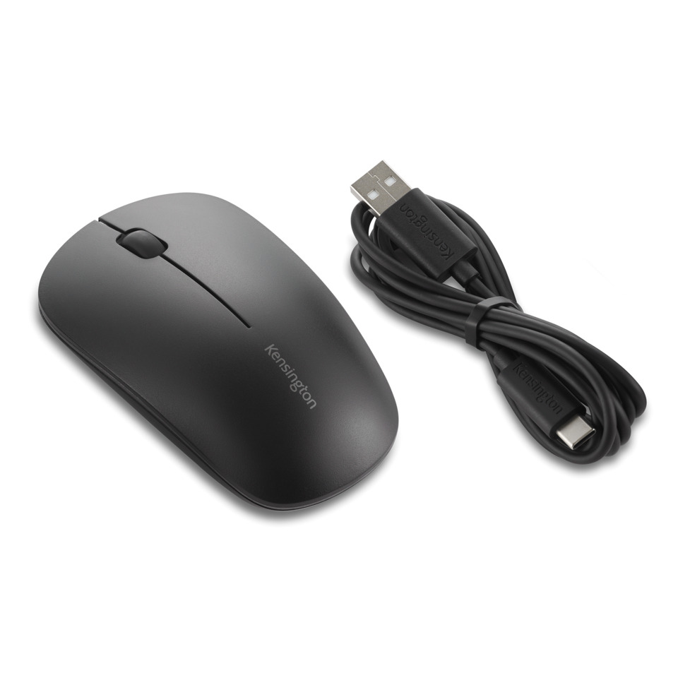 drahtloser Mausc, USB-C, USB-Empfänger nicht sichtbar, schwarz, Kensington