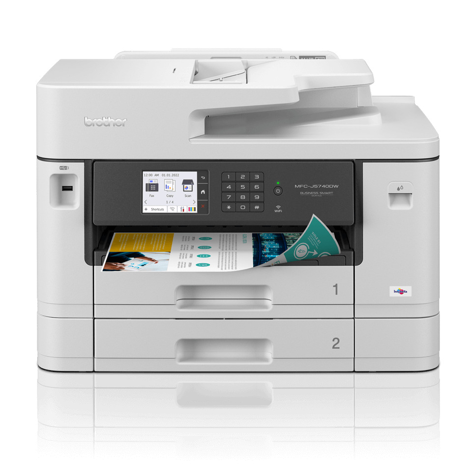 All-in-One-Drucker, Drucker, Laserdrucker, Farbdruck, Papierzufuhr