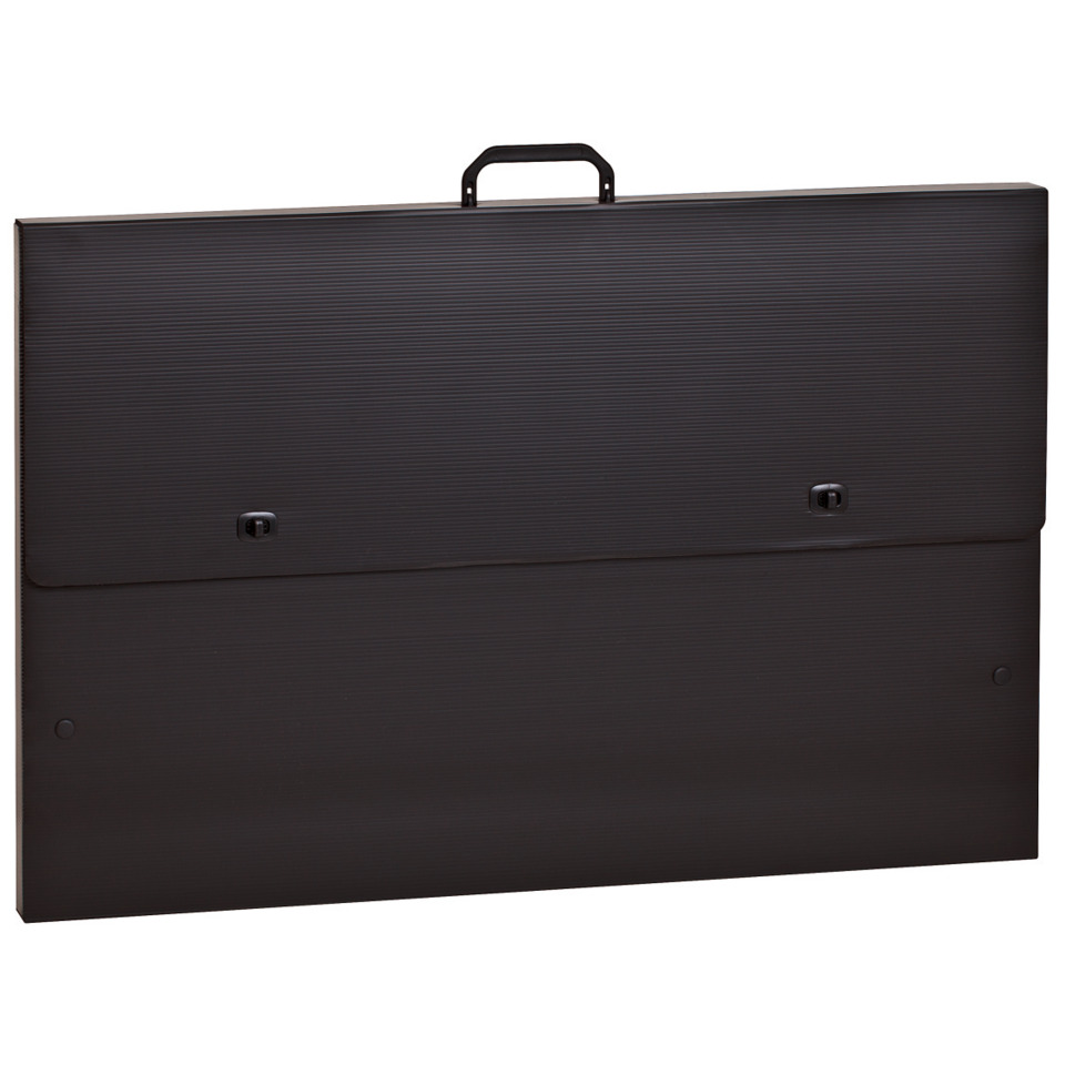 Koffer, Transportcase, Schwarz, Tragbarer Koffer, Klappdeckel