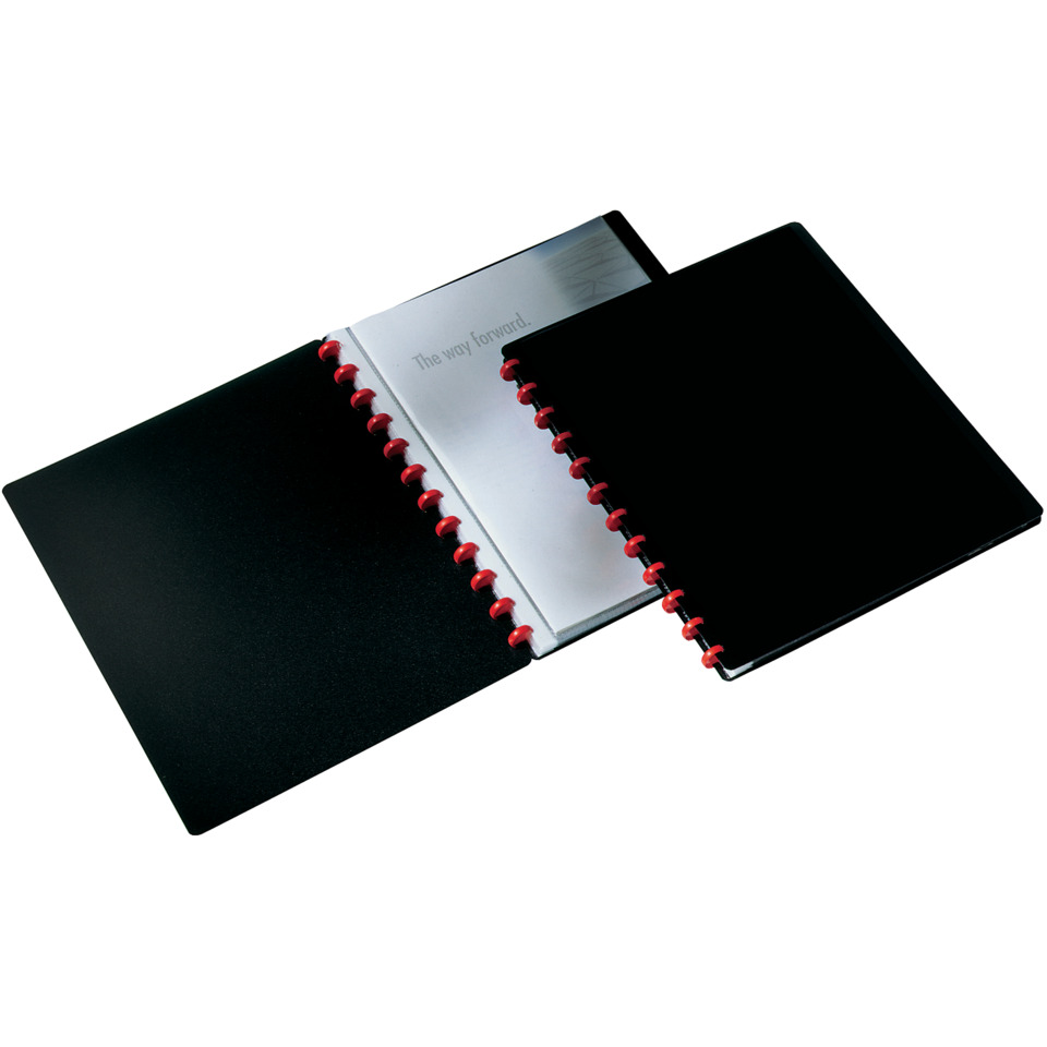 Sichtbuch DURALOOK® EASY, 20 Stück, DIN A4, schwarz DURABLE 2426 01 Tagebuch