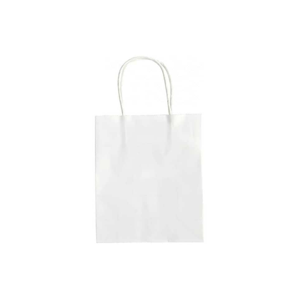 Papiertüte, Weiß, Beutel, Tragetasche, Papier