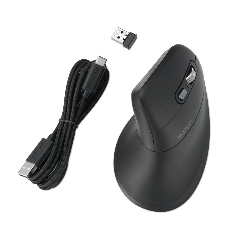 Maus, Mauspad, USB-Dongle, Kensington, Drahtloser USB-Empfänger