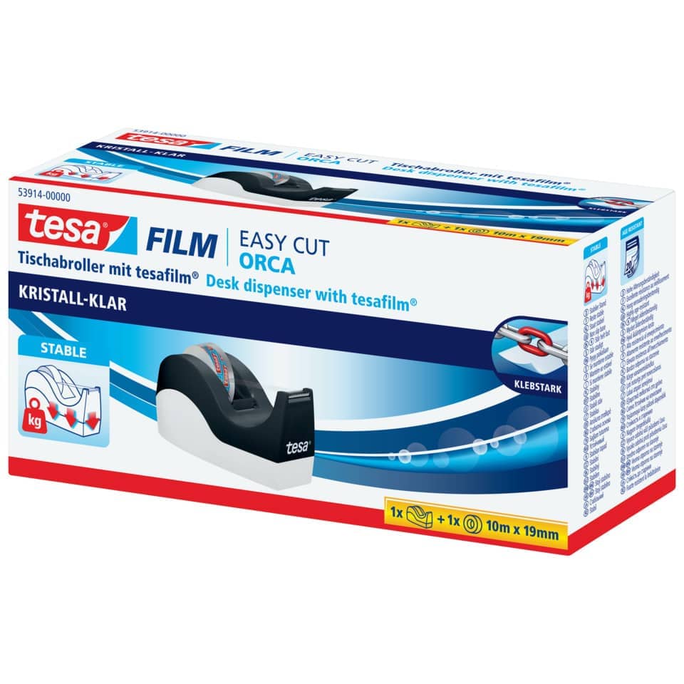Tischabroller, Tesafilm, Klebebandabroller, Filmrolle, Desk dispenser