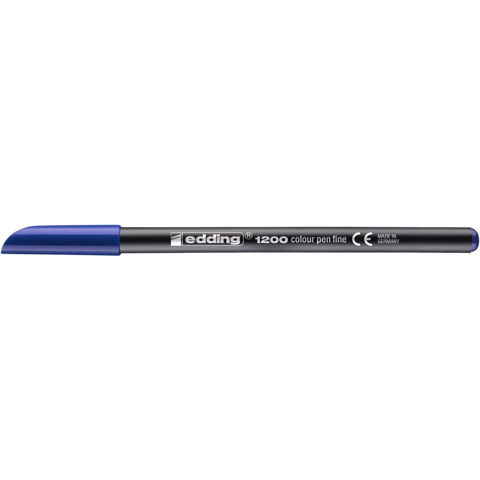 Faserschreiber 1200, 1mm, Rundspitze, blau EDDING 41200003