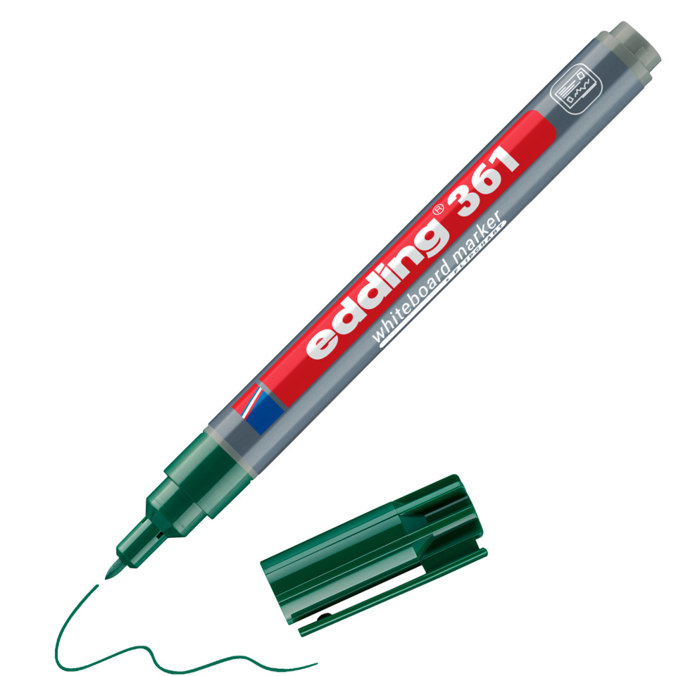 whiteboard marker, grüner marker, grün, whiteboardstift, Kappe ab
