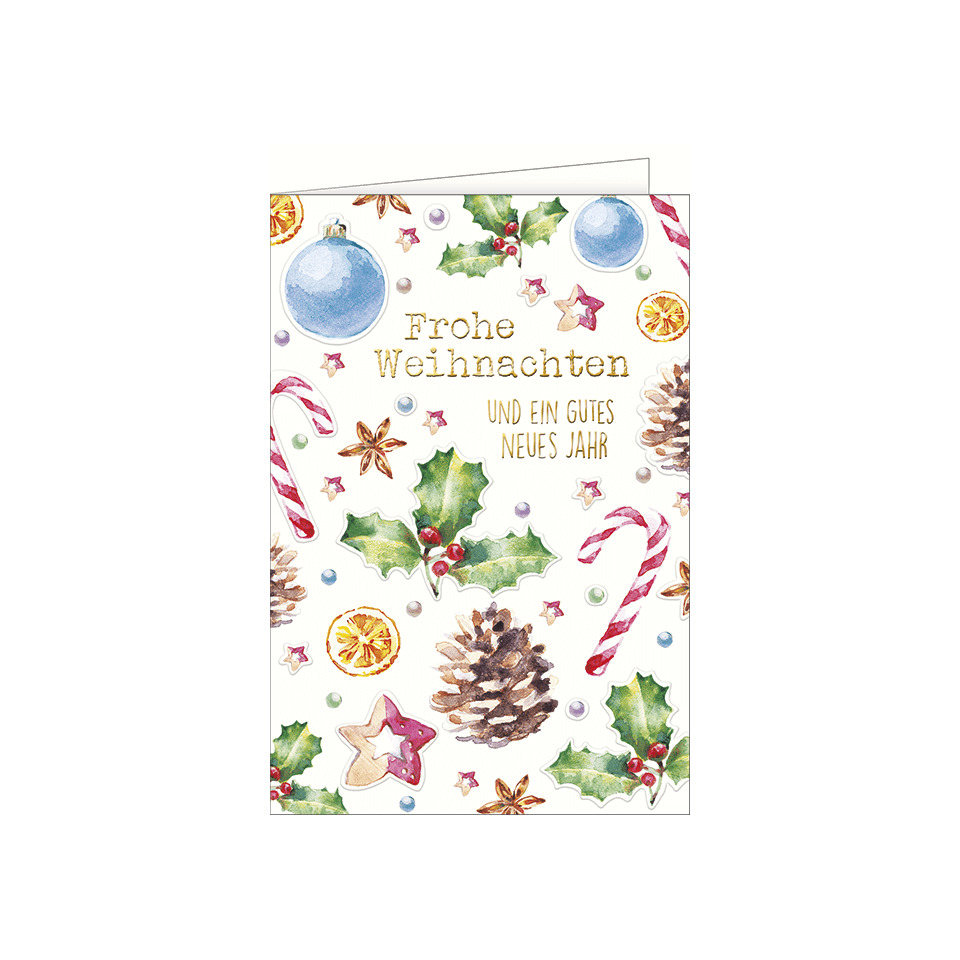 Grusskarte, Post, Geburtstagstorte, Kräuterig, Werbung, Briefumschlag, Grußkarte, Post, Werbung