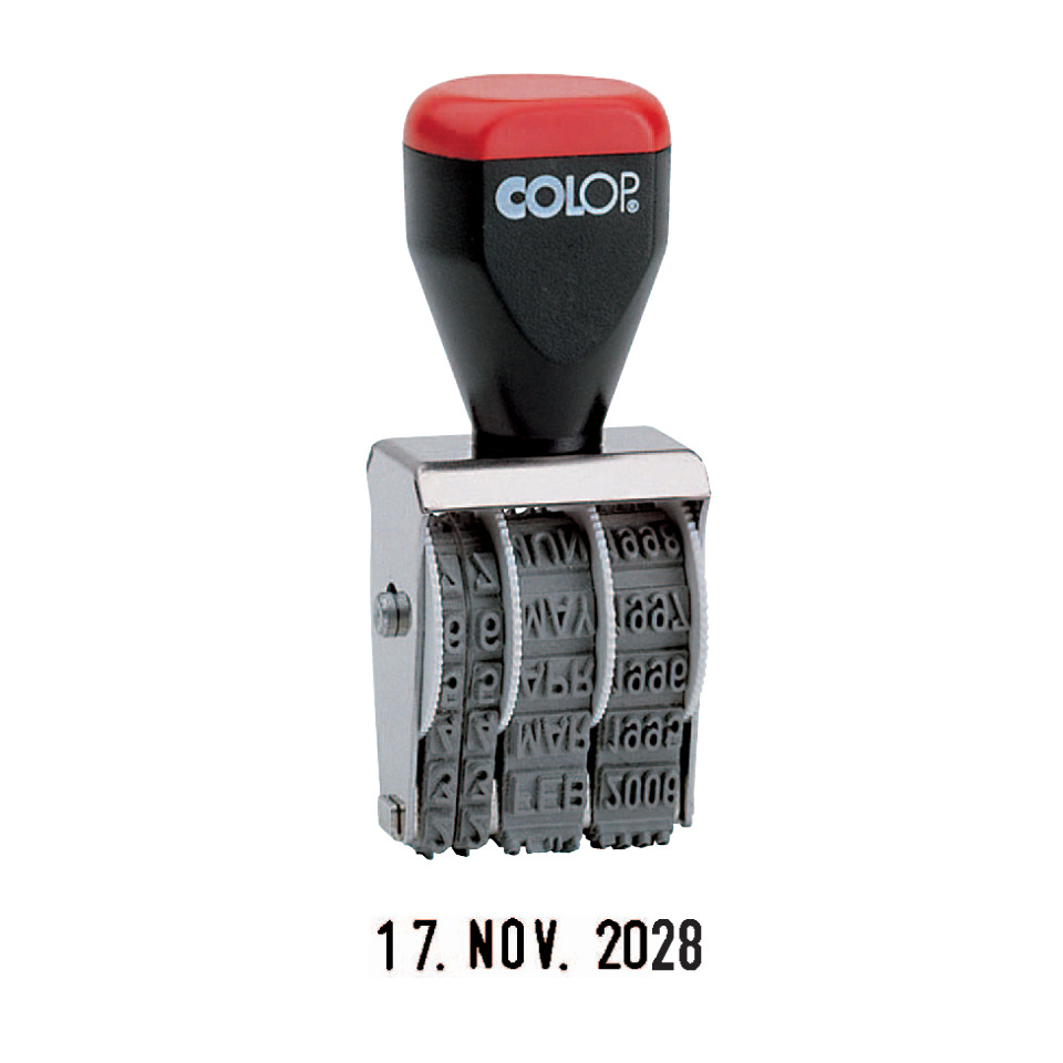 roter Griffel, Stempel, Kundenspezifischer Stempel, Datumsstempel, Mehrzeiliges Stempelsystem