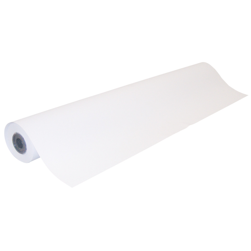 Papierrolle, Rollpapier, Printerpapier, Schwarzfrei, White roll