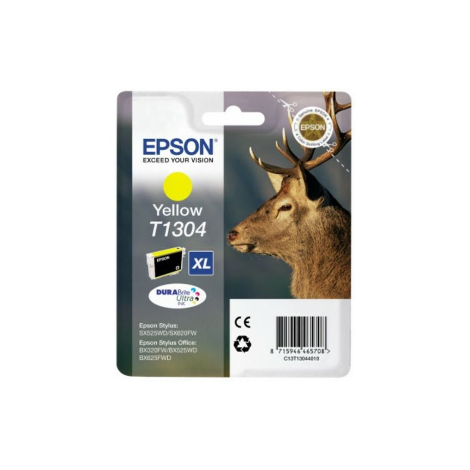 Tinte, T1304, Gelb, XL, Patronen