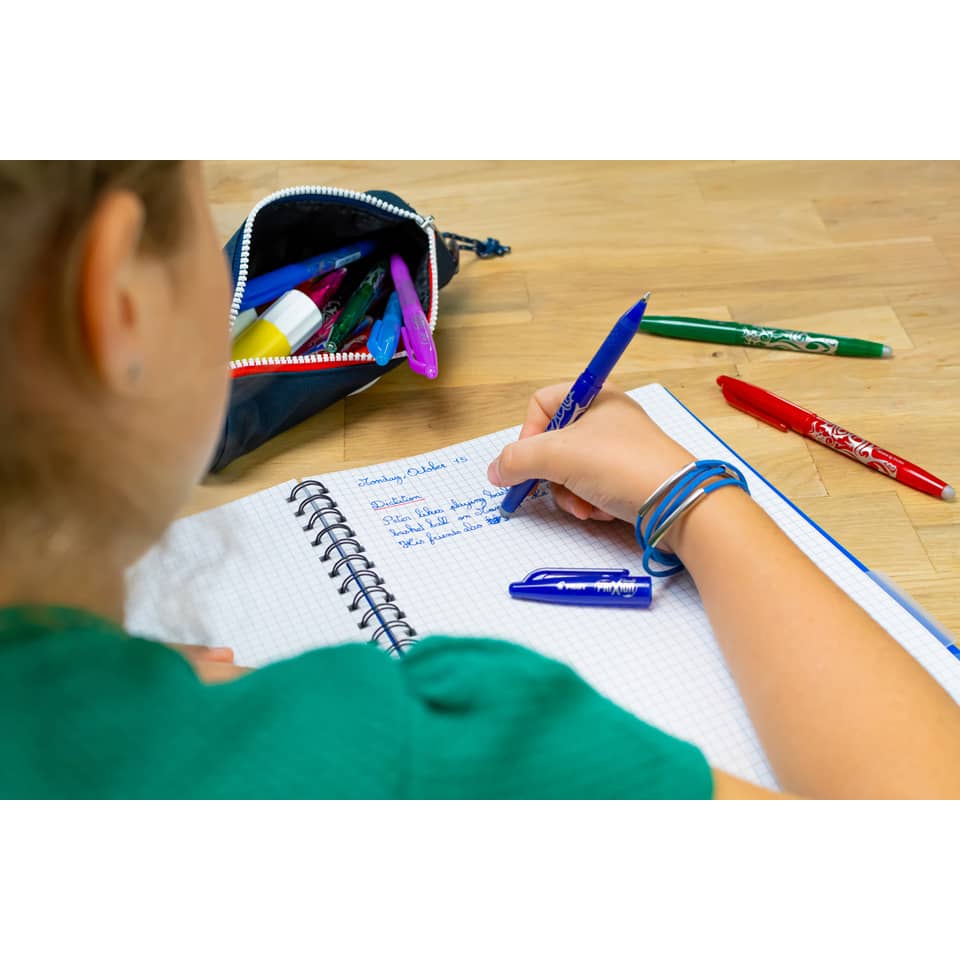 Person, Schreiben, Stift, Kopf