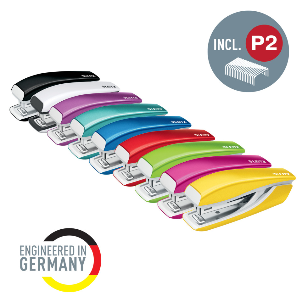 locher, Klammerhefter, bunt, mehrfarbig, P2-Ink, Klemmenheber, Heftklammerentferner, Klammern-Halter, Stempelklammer, Büroclip