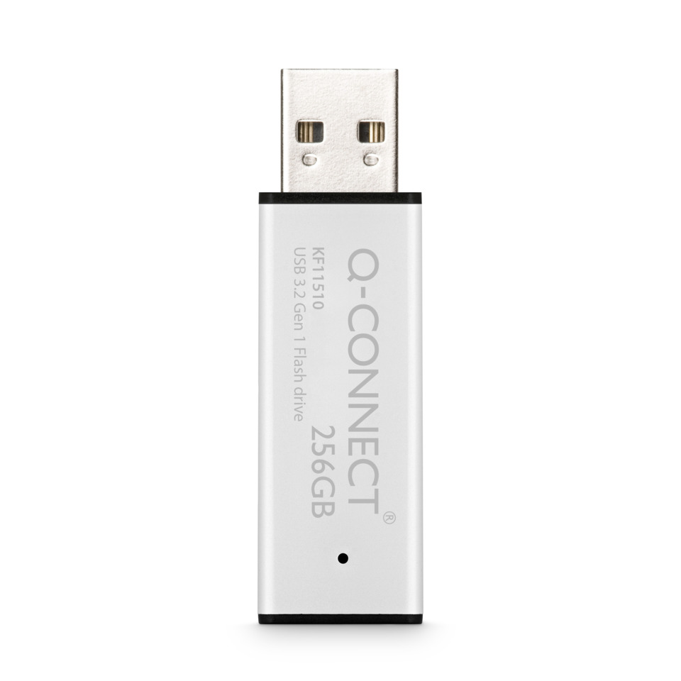 USB-Stick, 256GB, Metall, USB 3.0, Q-CONNECT