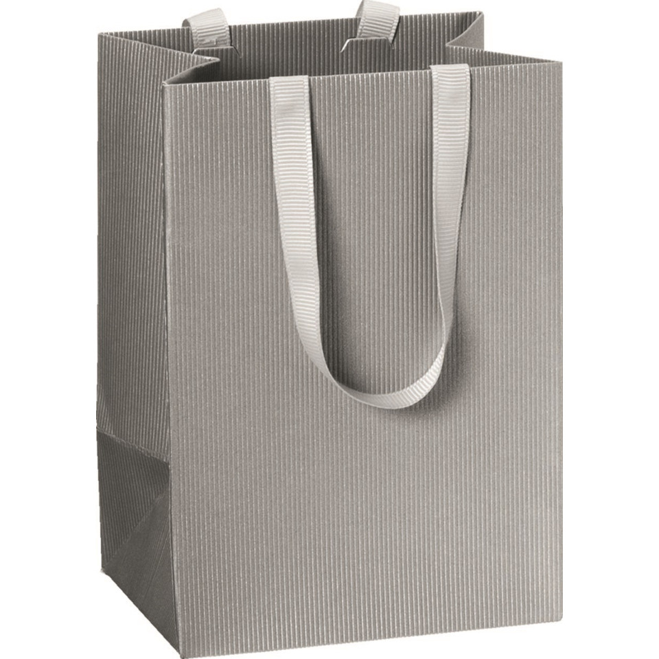 Geschenktragetasche One Colour, 14x10x8cm, silber STEWO 2541782196