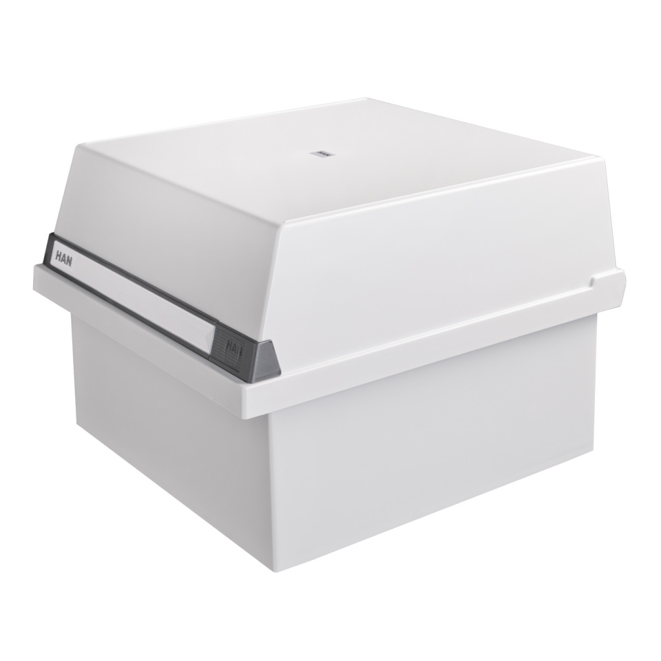 Abdeckbox, Aufbewahrungsbox, Kunststoffbox, weiße Box, Deckelbox