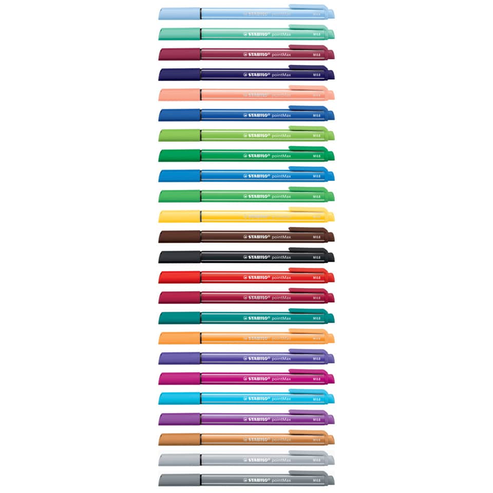 Marker, Sticker pen, Pastel colors, Fine tip, Assorted set