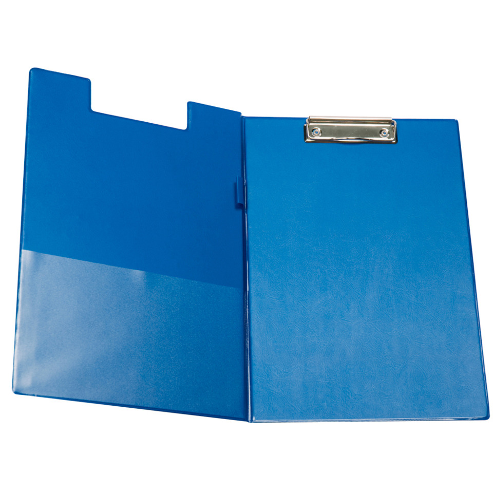 Clipboard, Dokumentenhalter, Binder, Blau, Metallklammer