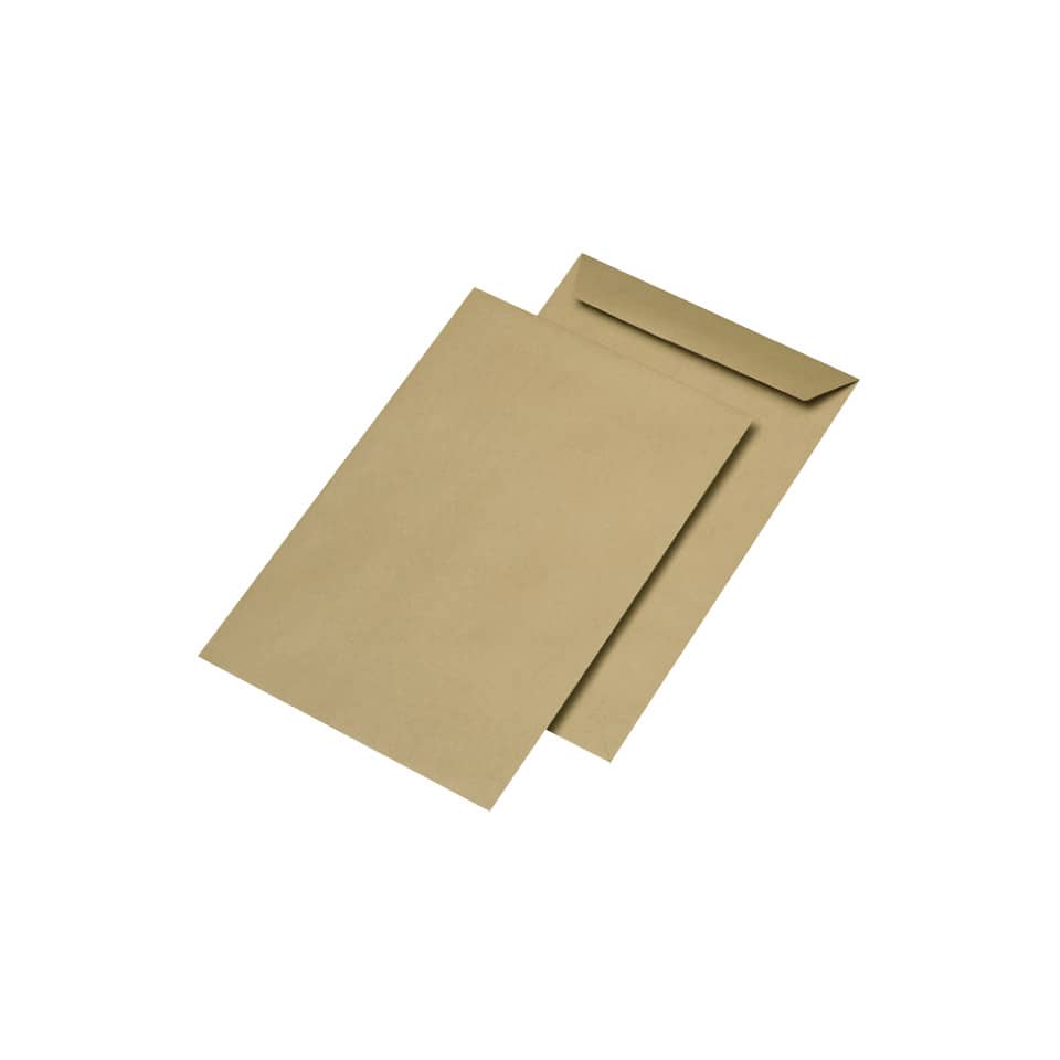 braun, papier, kuvert, umschlag, briefumschlag