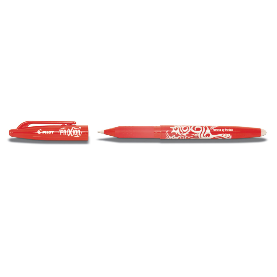 Kugelstift, Tintenroll, Rot, Kappe, Beschriftung