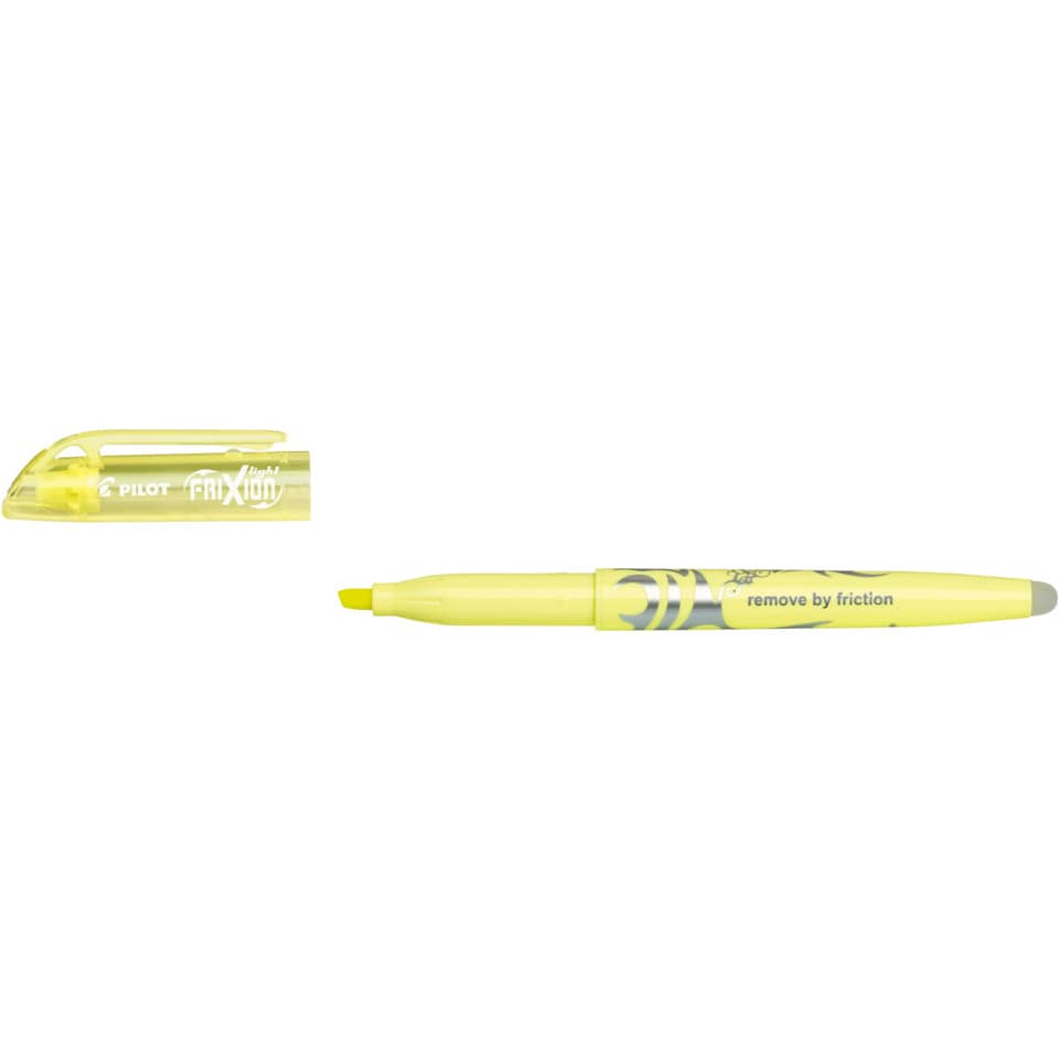 highlighter, stift, marker, gelb, friction remover