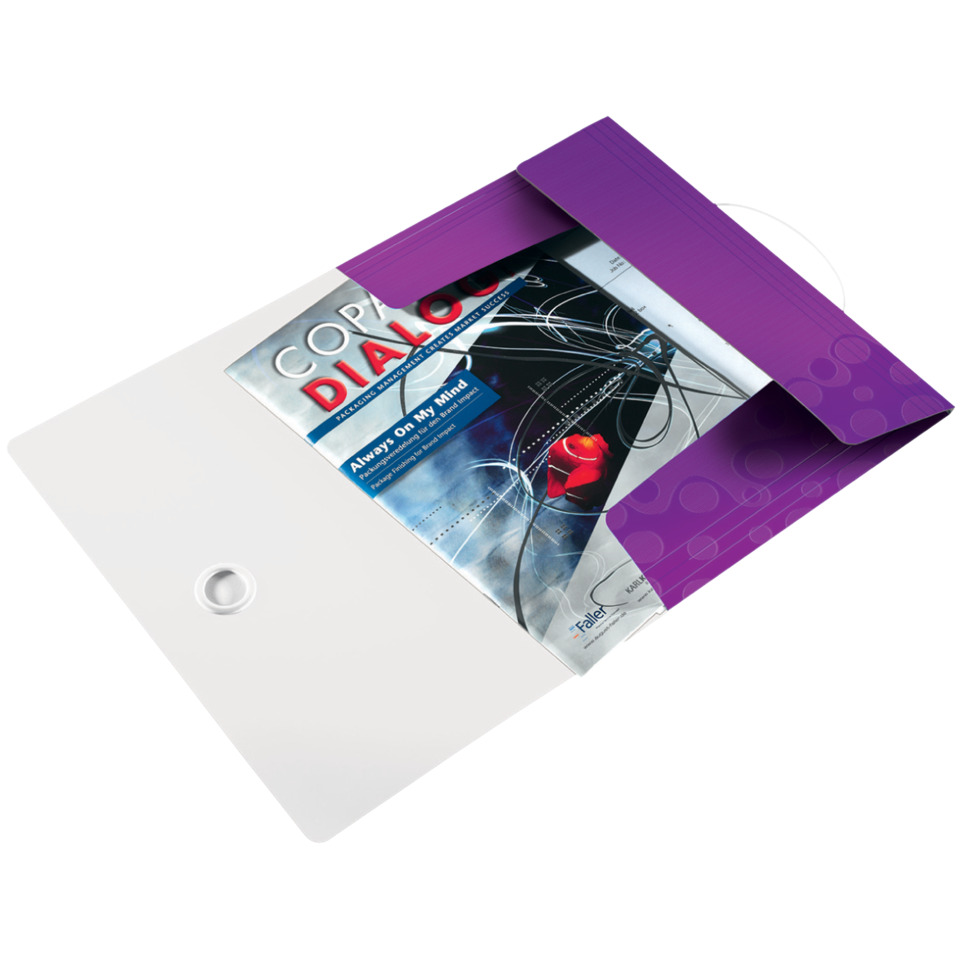 dokumentenmappe, umschlag, lila ordner, projektmappe, metallring, ringbinder