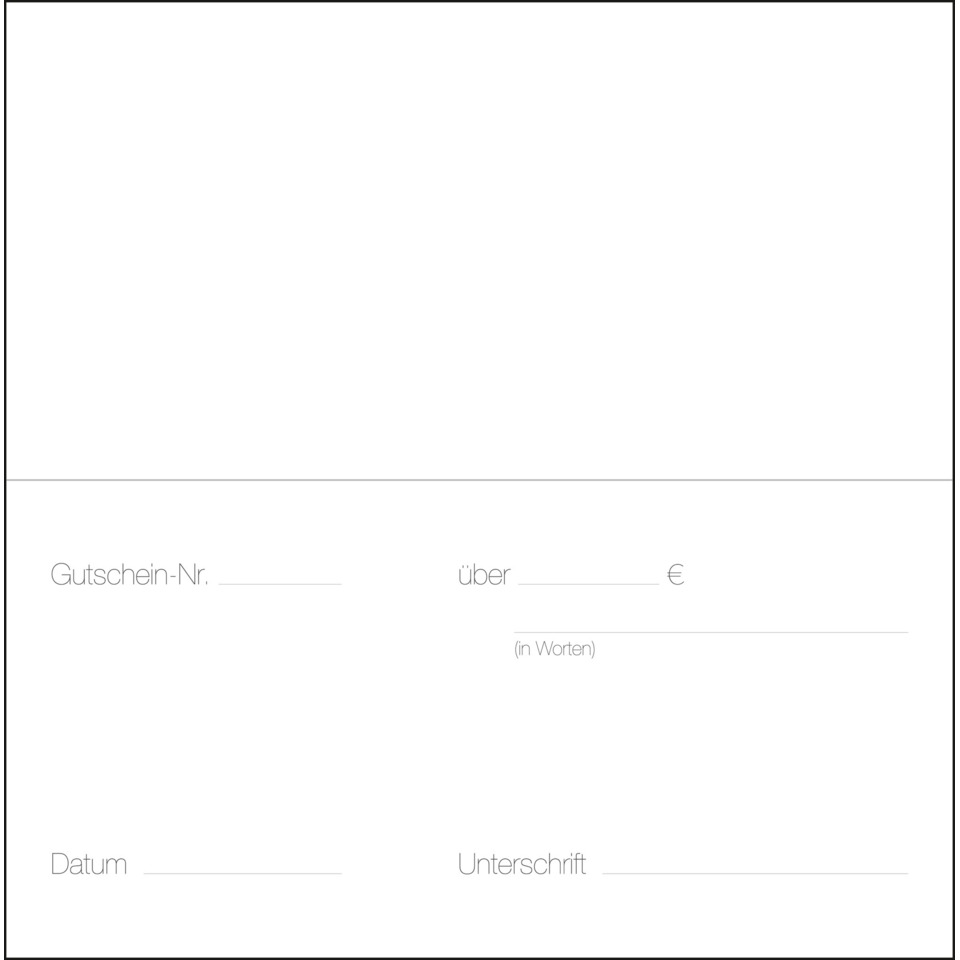 shopper voucher, blank card, gutschein, gutscheincode, einlöseformular