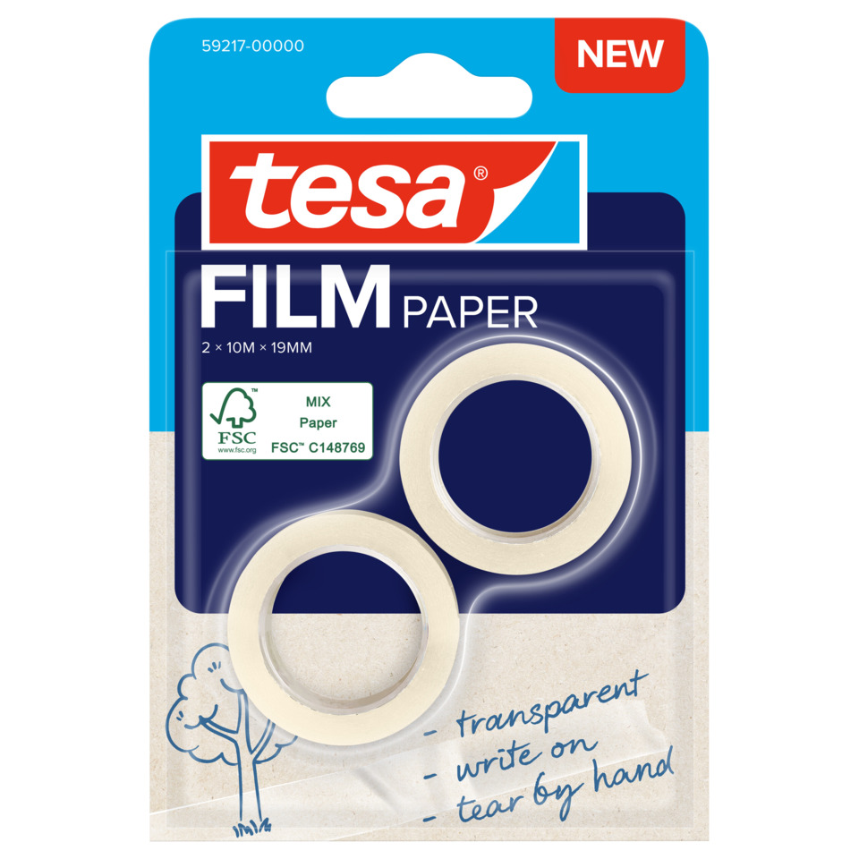 Filmpapier, Klebeband-Papier, Transparent, Schwarz/Weiß?