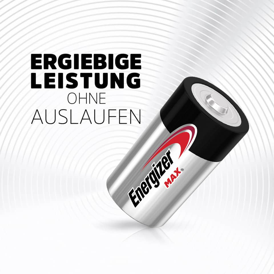 AA-Batterien, Energetix?, Starke Leistung, Rundzelle, Elektrochemische Zelle