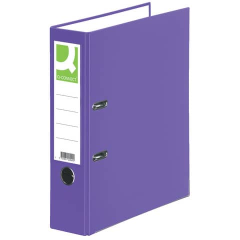 Ordner, A4, 80mm, PP, violett Q-CONNECT KF18730