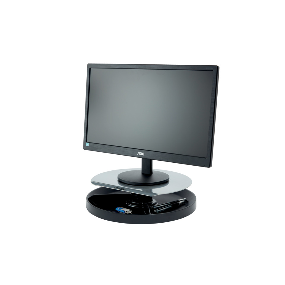 monitor, LCD, Schreibtischmonitor, schwarz, Ständer