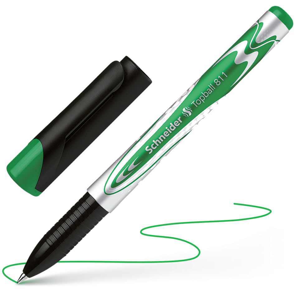 Kugelschreiber, Promarker, Gelschreiber, grün, Schreiber