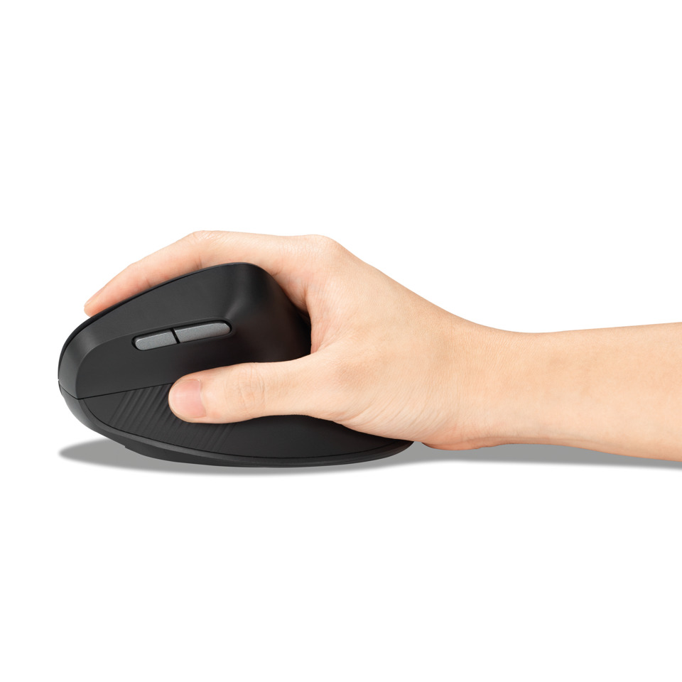 Maus, Computerzubehör, kabellos, ergonomisch, Schwarz