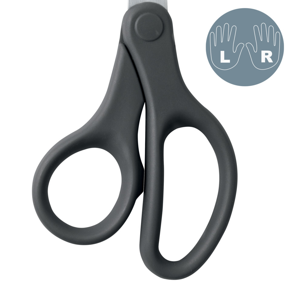 Schere, Schneidersche Scissors?, Haushaltsschere, Grau, Einweggriffe
