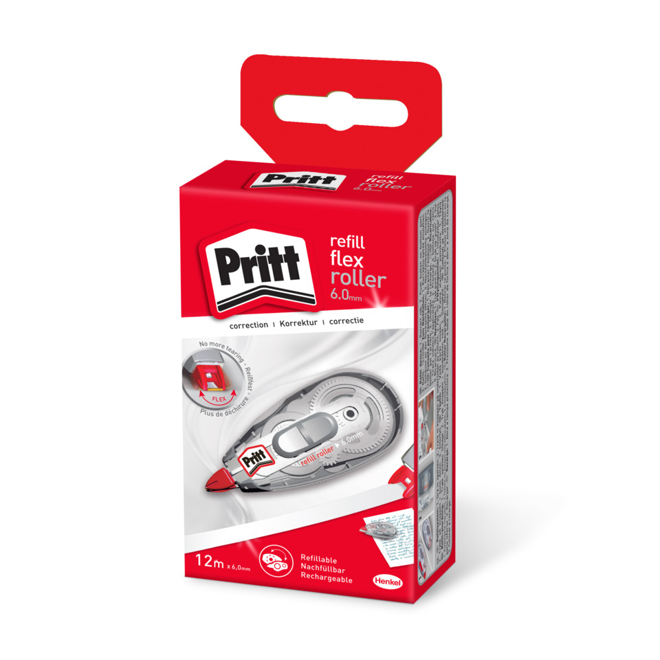 Pritt, refill, roller, 6.0 mm, 12 m
