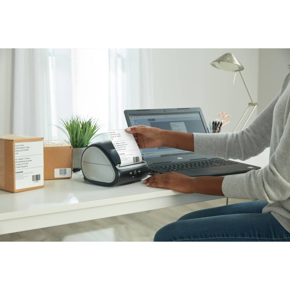 Kasse/Belegdrucker, Kassensystem, Schwarzweißes Druckergebnis, Laptop, Bürosetup