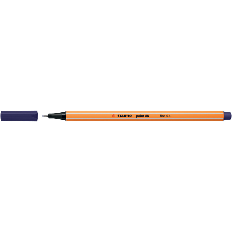 Marker, Stift, Orange, Feinspitze, Stabilo