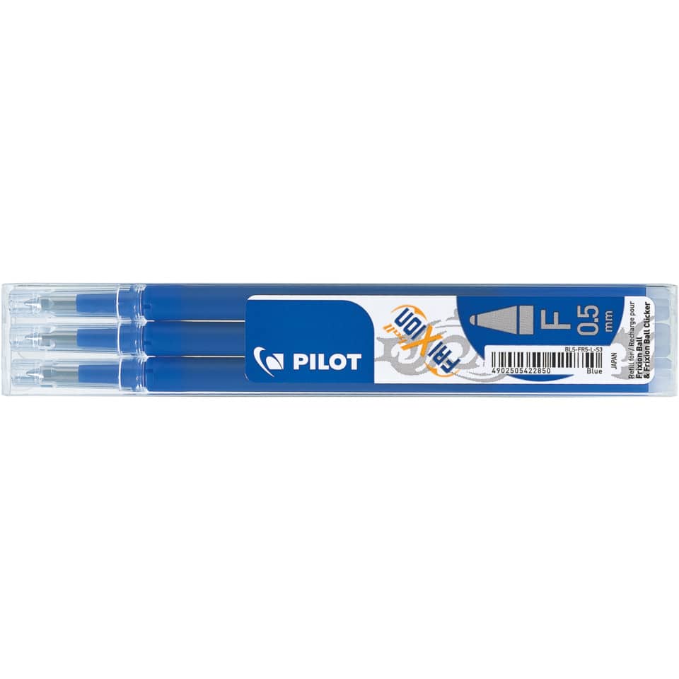 Kugelschreiber, Tintenpatronen, Blue, Pilot, 0,5 mm