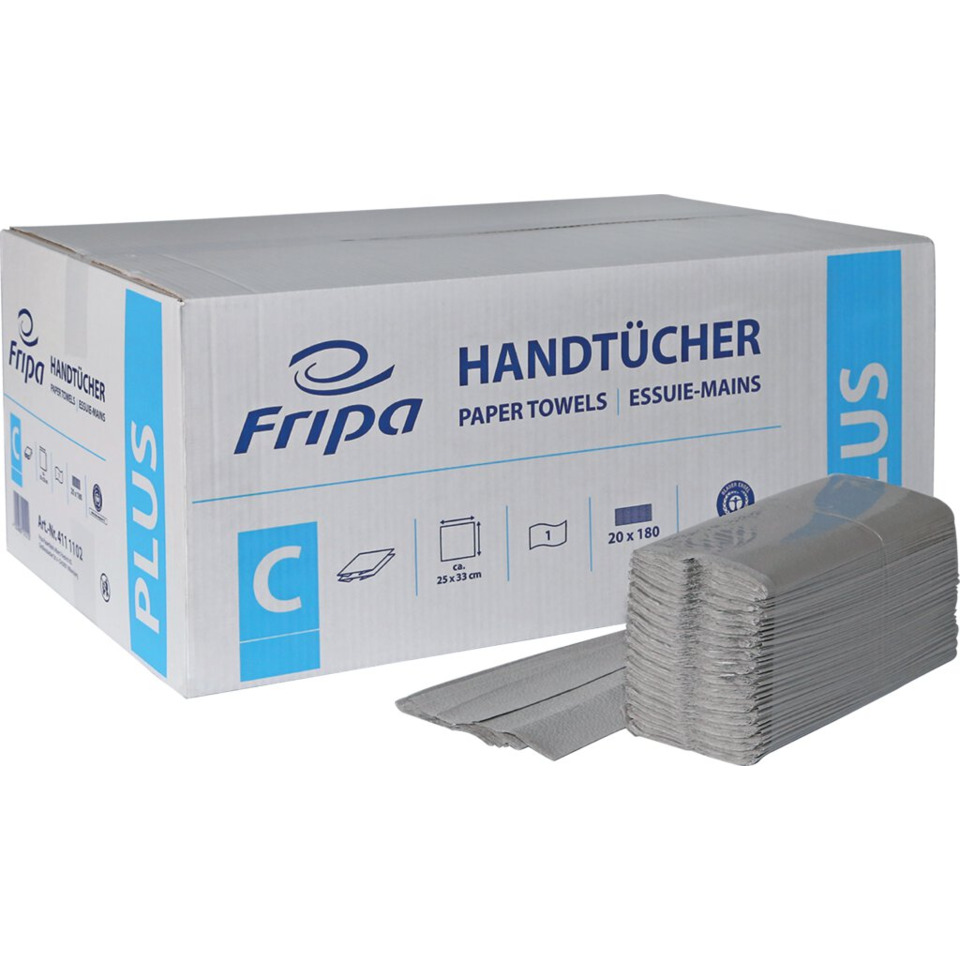 Papiertücher, Papierhandtücher, Tücherbox, Großpackung, Einweg