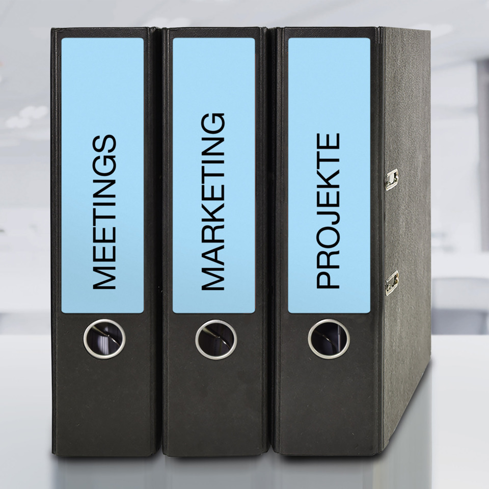 Ordner, Ordner-Einordnung, Aktenordner, Klemmbinder, Präsentationsordner, Ordner, Ordnerpack, Ablage, Binder, Aktenordner
